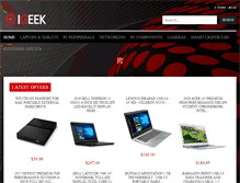 Tablet Screenshot of igeek.net.au